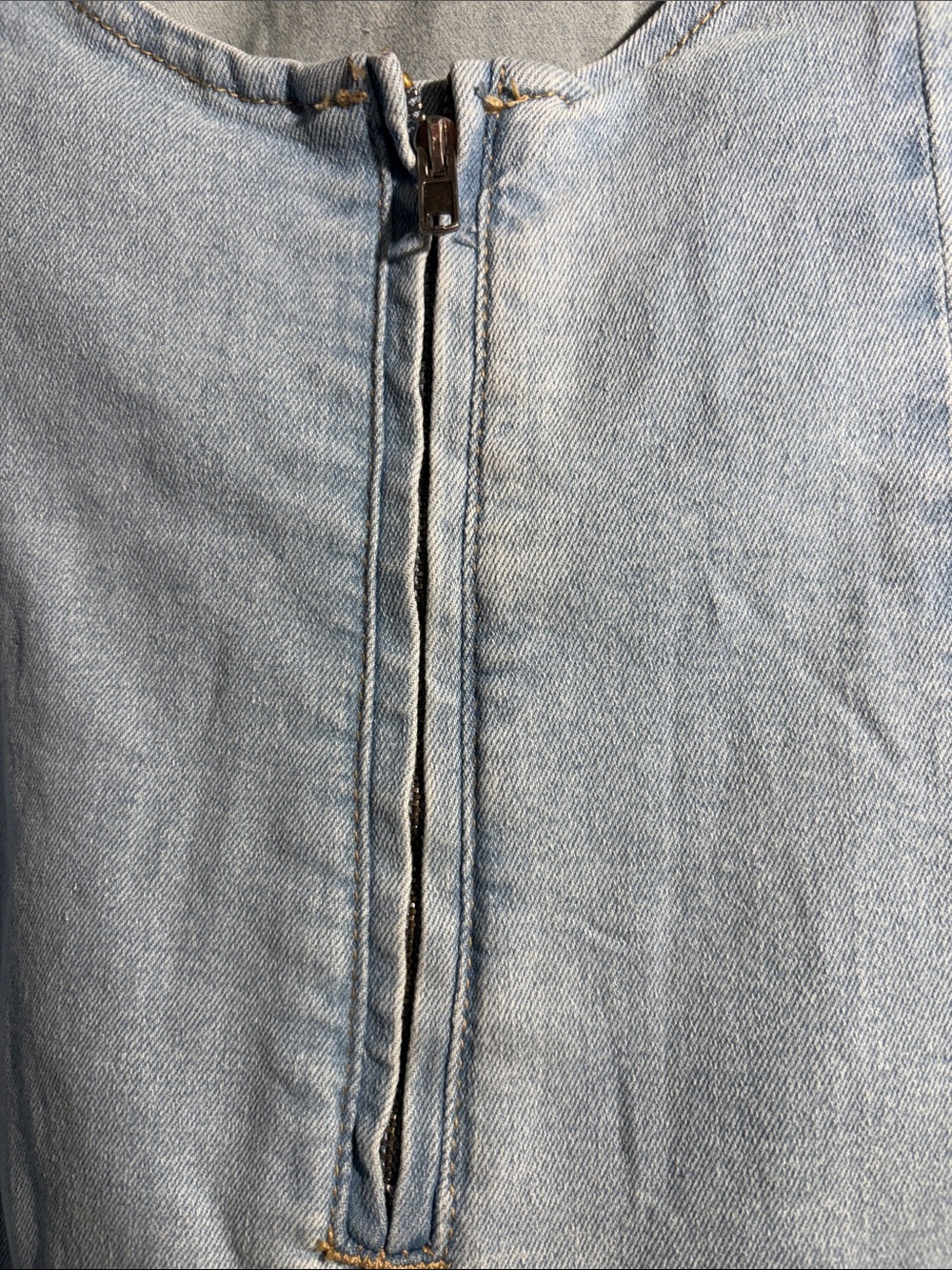 Denim Mini Dress - Picture 6 of 11
